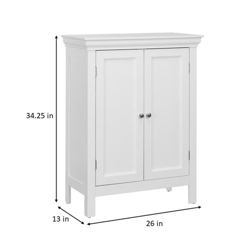 Three Posts™ Nantwich Freestanding Bathroom & Reviews Wayfair